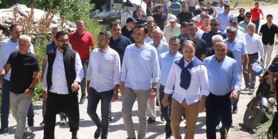 BAŞKAN TOKLU’DAN BATI YAYLALARINA ZİYARET