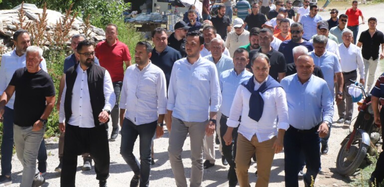 BAŞKAN TOKLU’DAN BATI YAYLALARINA ZİYARET