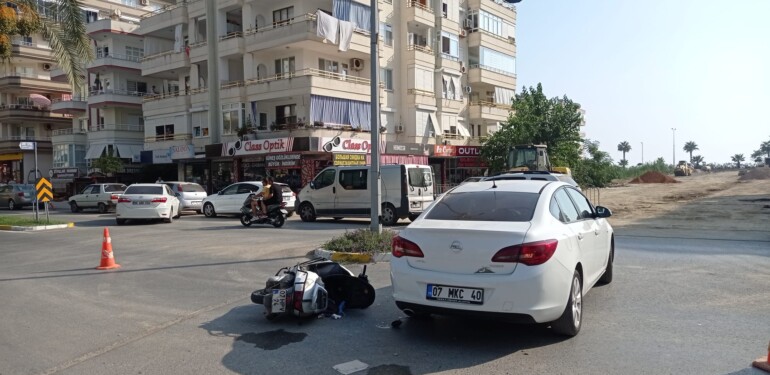 MAHMUTLAR’DA KAZA 1 YARALI