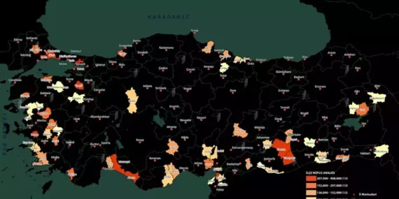 HANGİ İLÇELER İL OLACAK? İŞTE POTANSİYELİ YÜKSEK 67 İLÇE!