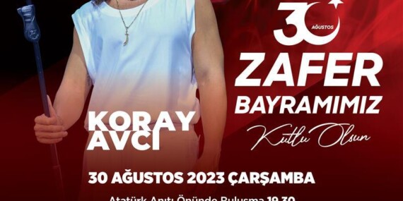 ALANYA “ZAFER” COŞKUSUNU KORAY AVCI İLE YAŞAYACAK