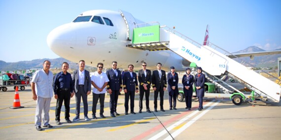 TABAN AİRLİNES HAVAYOLLARI ALANYA’YA İLK UÇUŞUNU GERÇEKLEŞTİRDİ 