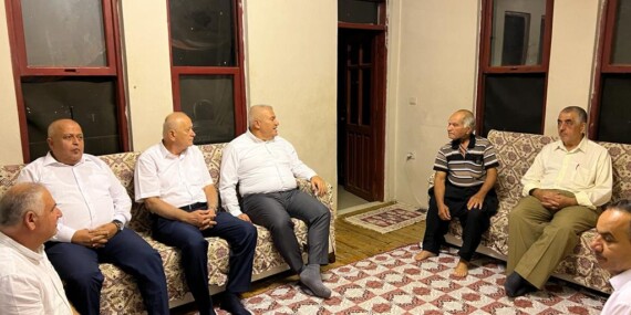 MEHMET ŞAHİN’DEN  ANLAMLI ZİYARET