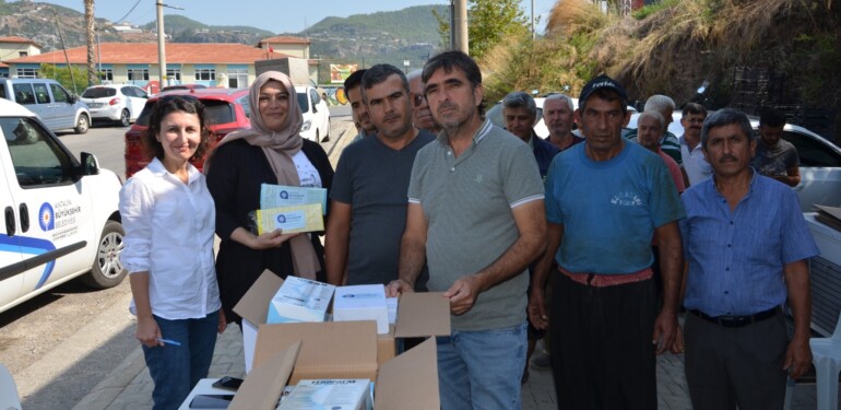 ALANYALI 91 ÇİFTÇİYE TARIMSAL HİBE DESTEĞİ VERİLDİ