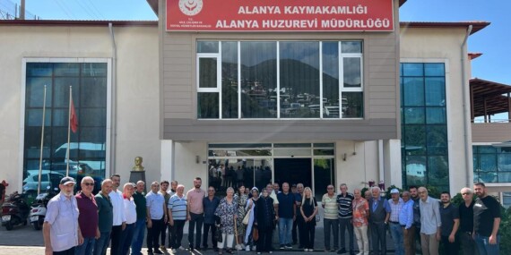 MEHMET ŞAHİN’DEN HUZUR EVİ ZİYARETİ