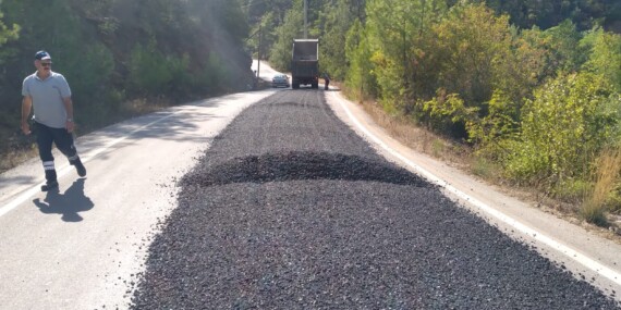 ALANYA’DA YOLLAR KIŞA HAZIRLANIYOR