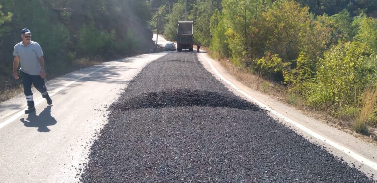 ALANYA’DA YOLLAR KIŞA HAZIRLANIYOR