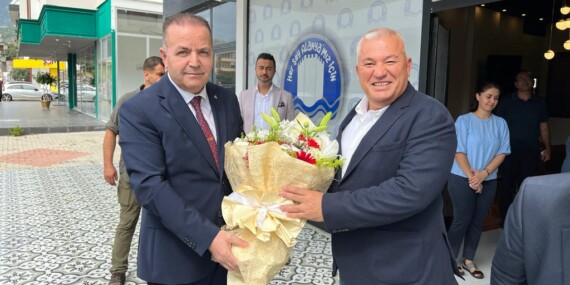 ANAVATAN PARTİSİ GENEL BAŞKANI İBRAHİM ÇELEBİ’DEN MEHMET ŞAHİN’E ZİYARET