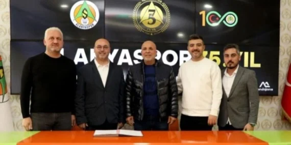 ALANYASPOR 75.YILINI KUTLUYOR