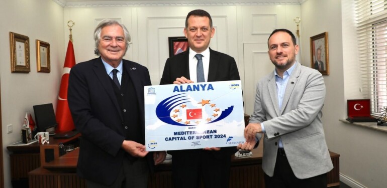 ALANYA 2024 AVRUPA AKDENİZ SPOR BAŞKENTİ SEÇİLDİ