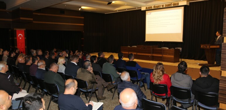 YEŞİL SANAYİ DESTEK PROGRAMI ALTSO’DA ANLATILDI