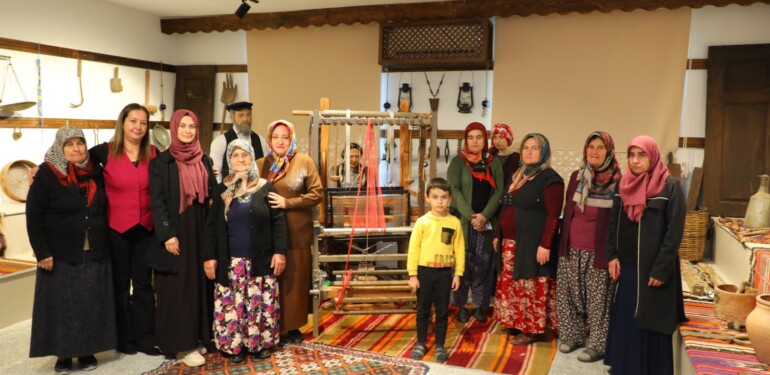 ALANYA SAPADERE İPEK EVİ HEM ÜRETİM HEM EĞİTİM MERKEZİ OLACAK