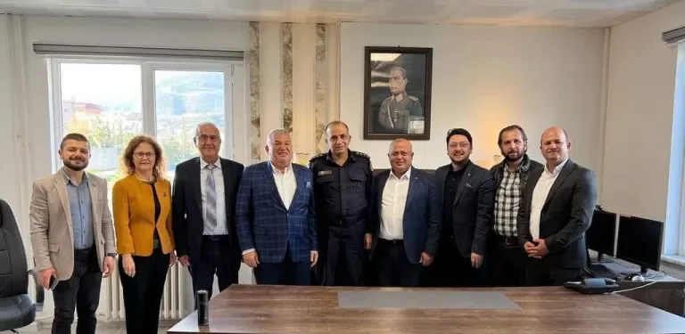 MEHMET ŞAHİN’DEN  ZİYARET TURU