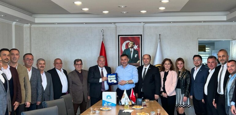 ŞAHİN’DEN YÜCEL’E ZİYARET