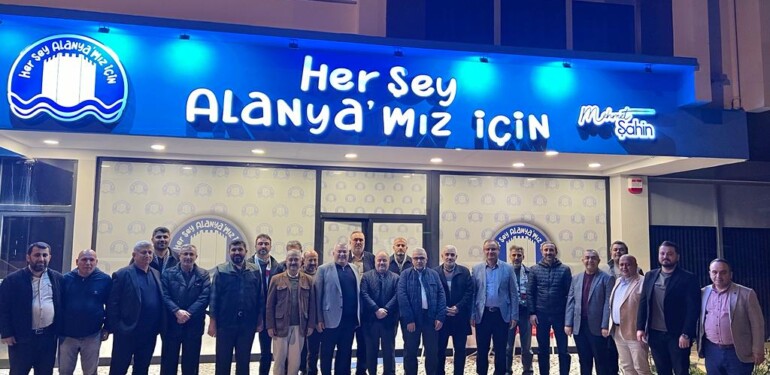 ŞAHİN, ALDAP ÇATISI ALTINDAKİ DERNEK VE KURULUŞ TEMSİLCİLERİ İLE BİR ARAYA GELDİ