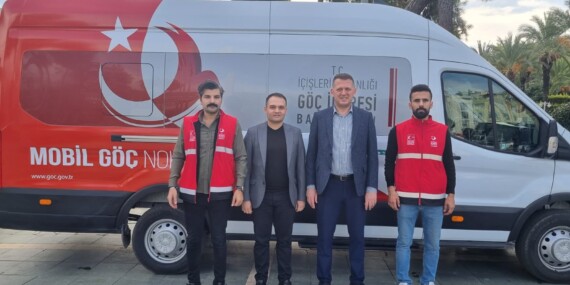MOBİL GÖÇ ARACI HİZMETE GİRDİ