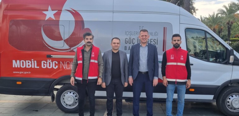 MOBİL GÖÇ ARACI HİZMETE GİRDİ