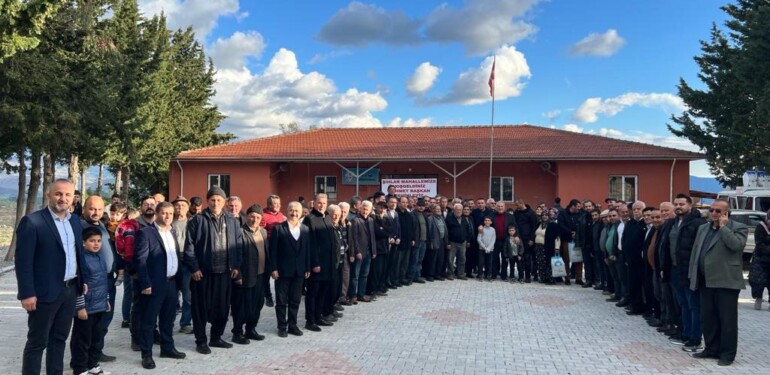 ŞAHİN’E KIRSALDA COŞKULU KARŞILAMA