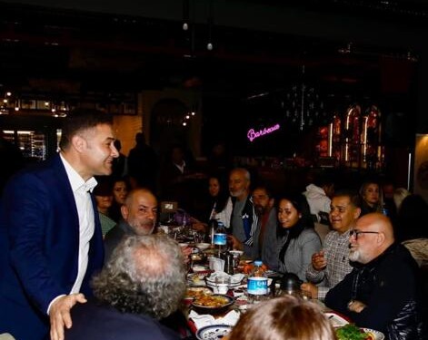 BAŞKAN YÜCEL ALANYA BASINI İLE BİR ARAYA GELDİ