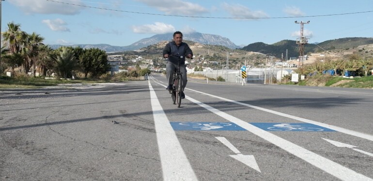 KARGICAK’TAN GAZİPAŞA’YA BİSİKLET YOLU