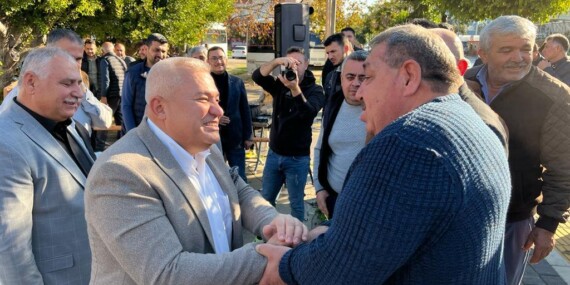 MEHMET ŞAHİN YOĞUN TEMASLARINA ARA VERMEDEN DEVAM EDİYOR