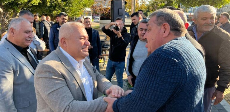 MEHMET ŞAHİN YOĞUN TEMASLARINA ARA VERMEDEN DEVAM EDİYOR