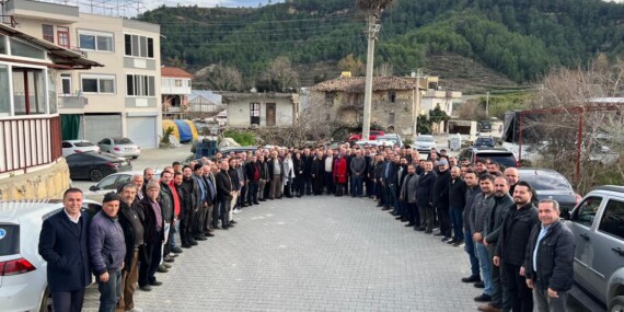 ŞAHİN’ E ALARA MAHALLESİNDE BÜYÜK DESTEK