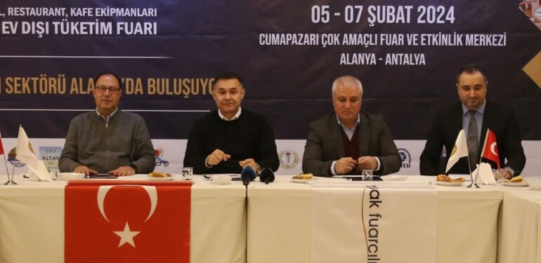 YİYECEK VE İÇECEK FUARI AÇILIYOR