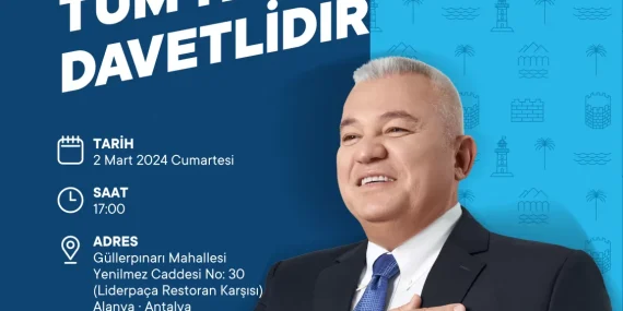 MEHMET ŞAHİN’DEN AÇILIŞA DAVET