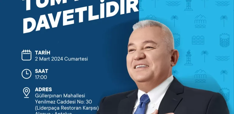 MEHMET ŞAHİN’DEN AÇILIŞA DAVET