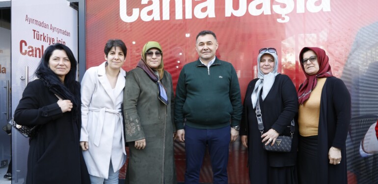 MHP KADIN SEÇMEN İLETİŞİM MERKEZİ AÇILDI
