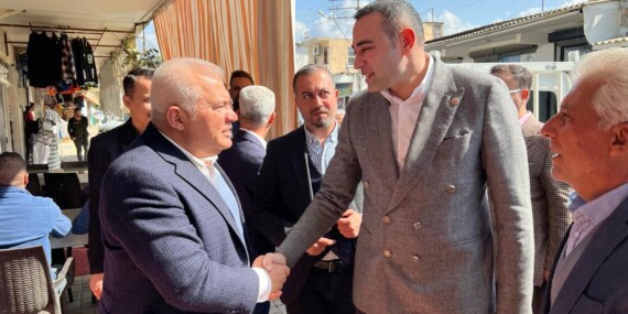 MEHMET ŞAHİN DEMİRTAŞ ESNAFIYLA BULUŞTU