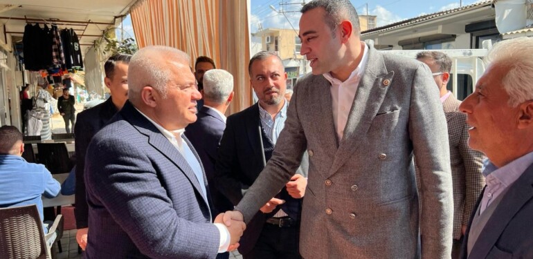 MEHMET ŞAHİN DEMİRTAŞ ESNAFIYLA BULUŞTU