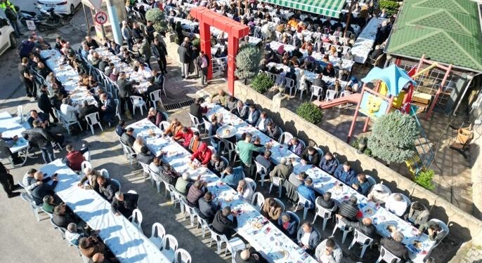 CİKCİLLİ’DE ‘ŞAHİN’ İZDİHAMI