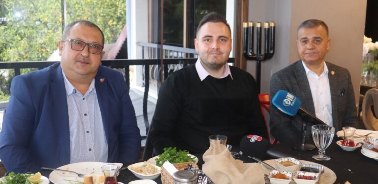 SANDAL ALANYA BASINI İLE BULUŞTU