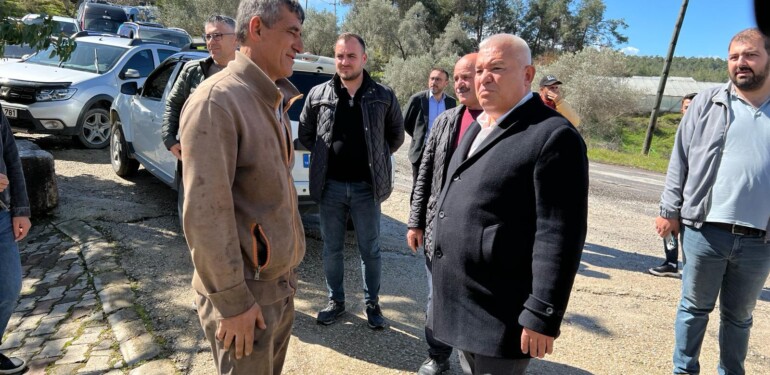 ŞAHİN MAĞDUR ÜRETİCİLERİ YALNIZ BIRAKMADI