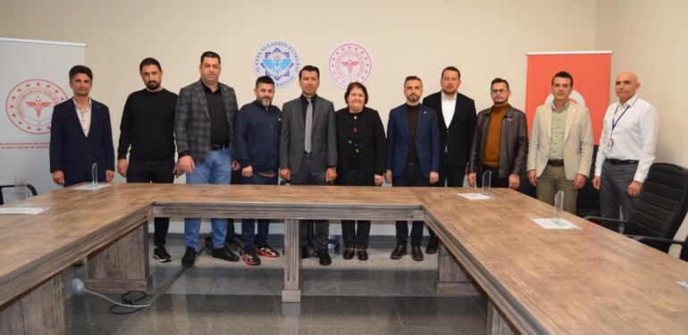 BAŞHEKİM GÜLER, HAYIRSEVERLER İLE BİR ARAYA GELDİ