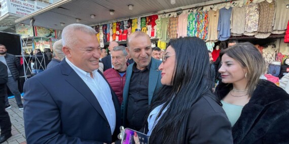 ŞEHRİN HER NOKTASINDA ‘MEHMET ŞAHİN RÜZGARI’ ESİYOR
