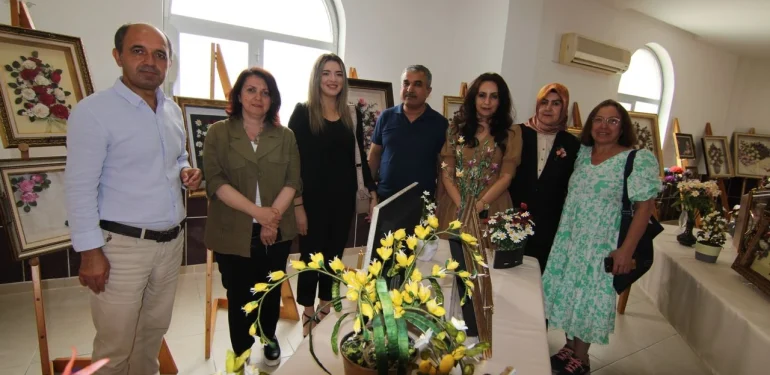 Kestel El Sanatları Kursu’nun yılsonu sergisi açıldı