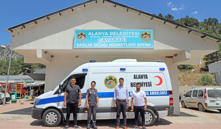 ALANYA BELEDİYESİ’NDEN YAYLALARDA SAĞLIK HİZMETİ