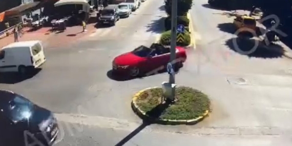Mahmutlar’da drift atan ehliyetsiz sürücüye ceza YAĞDI