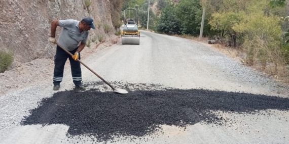 Alanya Mahalle yollarına bakım.