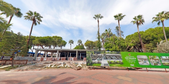 YENİLEME ÇALIŞMASI DEVAM EDEN HALK BAHÇESİ GÜN SAYIYOR