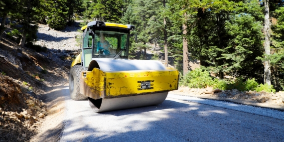 ALANYA BELEDİYESİ’NDEN CİNDİ YAYLASI’NA 4 KİLOMETRELİK ASFALT