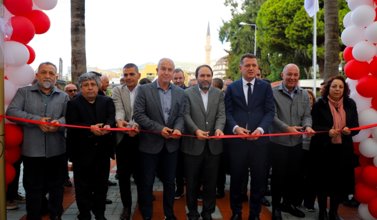 SEÇİM VAATLERİ BİR BİR YERİNE GELİYOR İSKELE HALKA AÇILIYOR