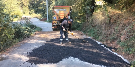 Alanya’daki kırsal yollara kış bakımı