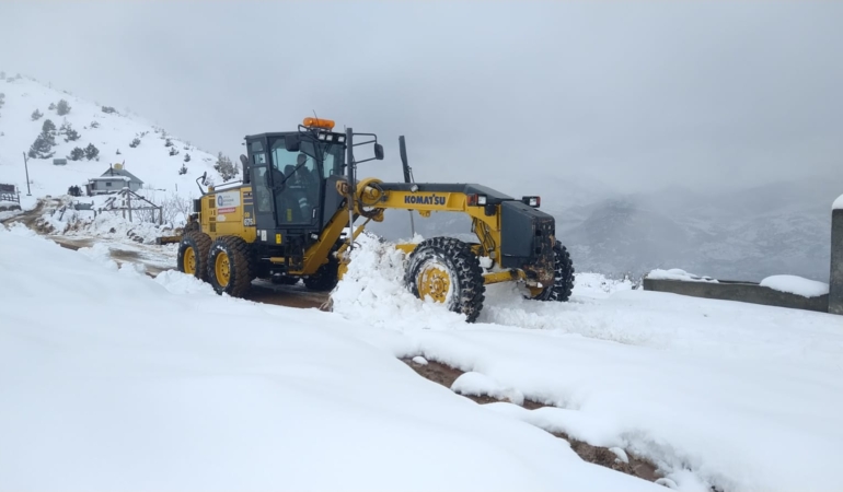 Kırsal yollarına iki yılda 754 milyonluk yatırım