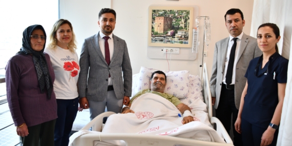 ALANYA EAH’SİNDE BİR İLK! MİKRO CERRAHİ YÖNTEMLE DOKU NAKLİ YAPILDI