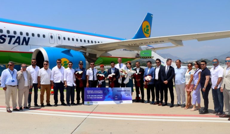 ÖZBEKİSTAN’DAN TARİHİ UÇUŞ