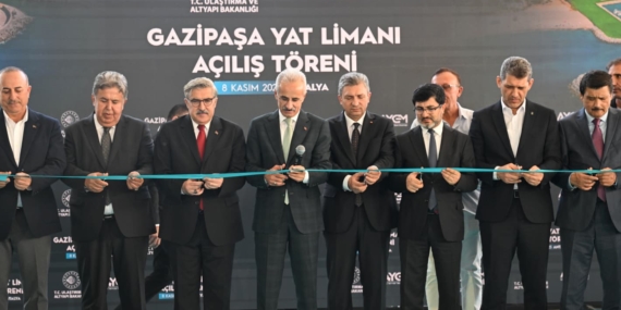 Gazipaşa Yat Limanı Açılışı Yapıldı.